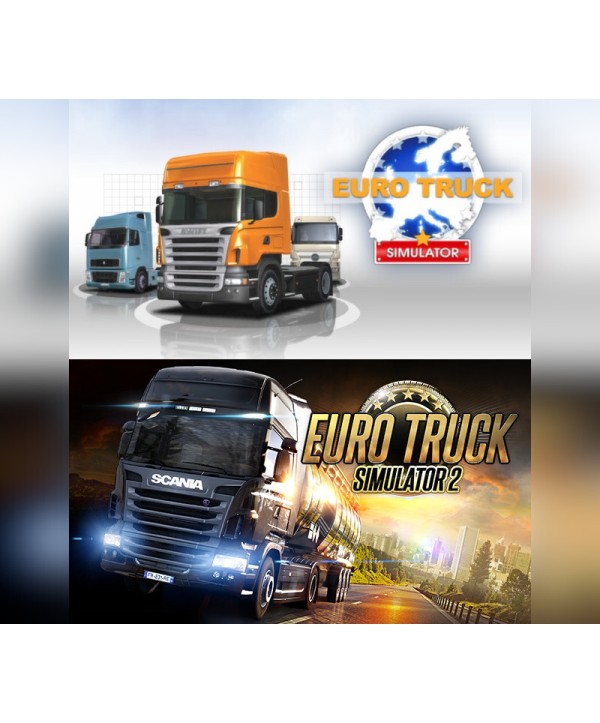Euro Truck Simulator 1 + 2 Bundle Steam Key GLOBAL